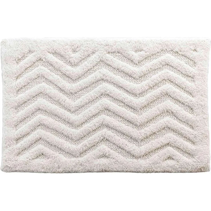 Douceur d'Intérieur Angelis Badematte (50x80 cm), getuftete Jacquard-Baumwolle
