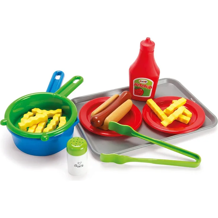 HOTDOG SET AUF TABLETT 22 TEILE
