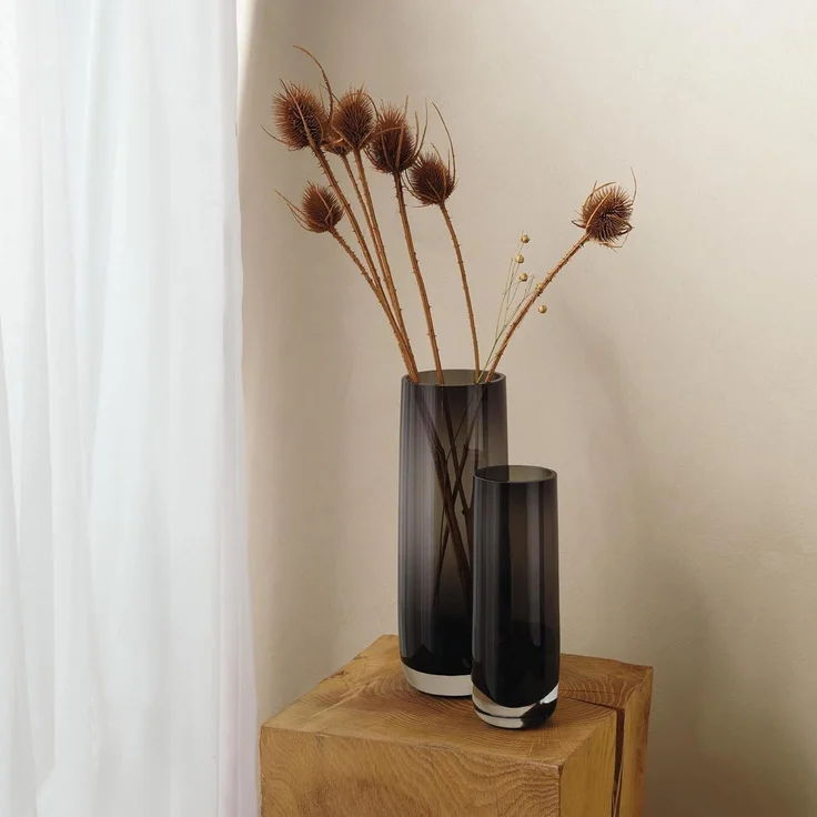ASA Selection Vase Grau Ajana L 8 cm B 8 cm H 22 cm – Bild 5