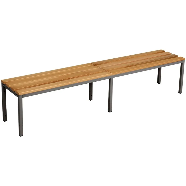 Garderobenbank 200 cm anthrazit – Bild 4