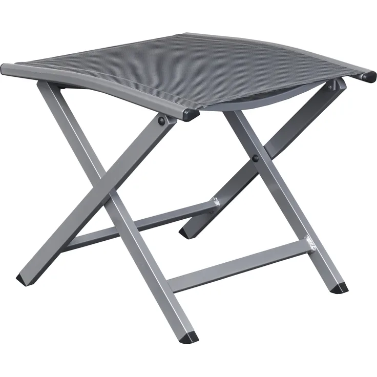 LC Garden Unicamo Hocker Aluminium / Silber