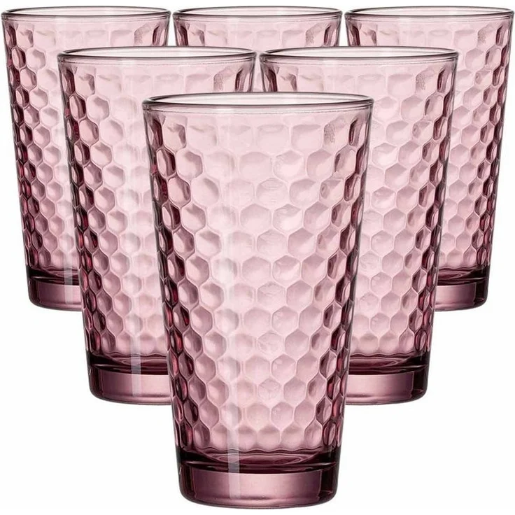 Ritzenhoff & Breker Favo Longdrinkglas 400 ml berry 6er Set – Bild 1