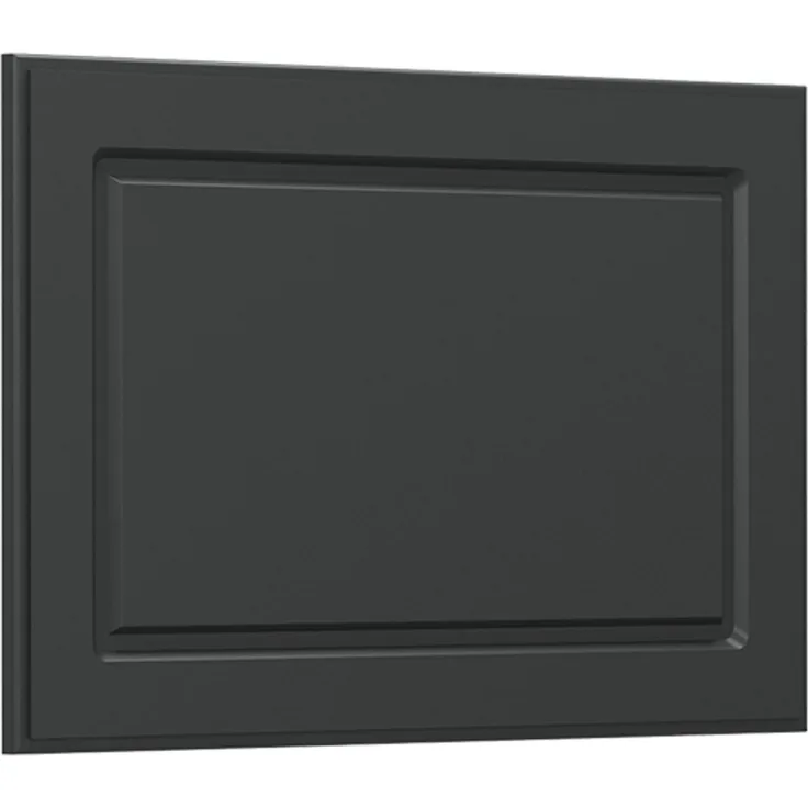 Küchenfront R-Line Anthrazit Landhaus 59.6x39 cm Möbelfront für den flachen Hängeschrank Vicco
