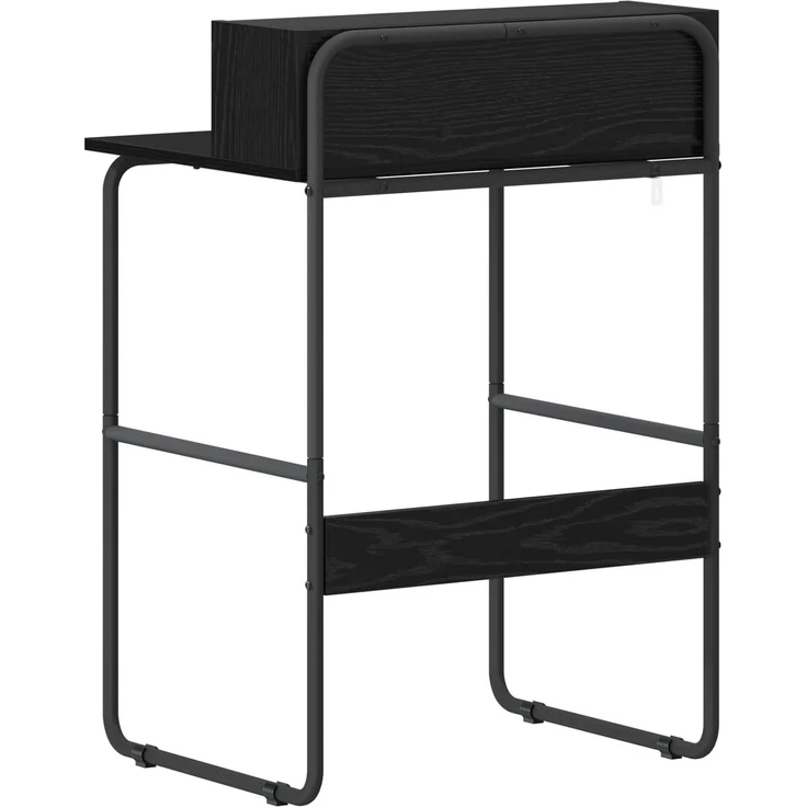 vidaXL Schreibtisch mit Stauraum Schwarz Eichen-Optik 60 x 50 x 91 cm 8008014 – Bild 5