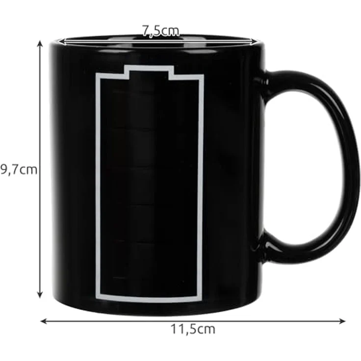 Ruhhy Tasse Kaffeetasse Zauberbecher 330 ml, 1-tlg, Keramik, Kreative Geschenkidee für Freunde, Familie oder Kollegen – Bild 2