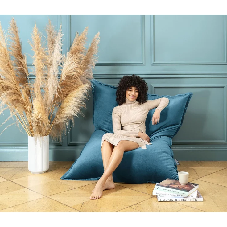Sitzsack 130x170cm Petrol – Bild 2