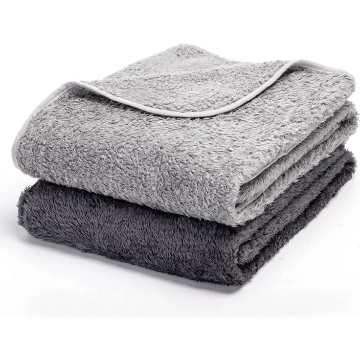 nobleza Tierdecke 2 x Hundedecke Fleece Weiche Fleecedecke Waschbar Katzendecke