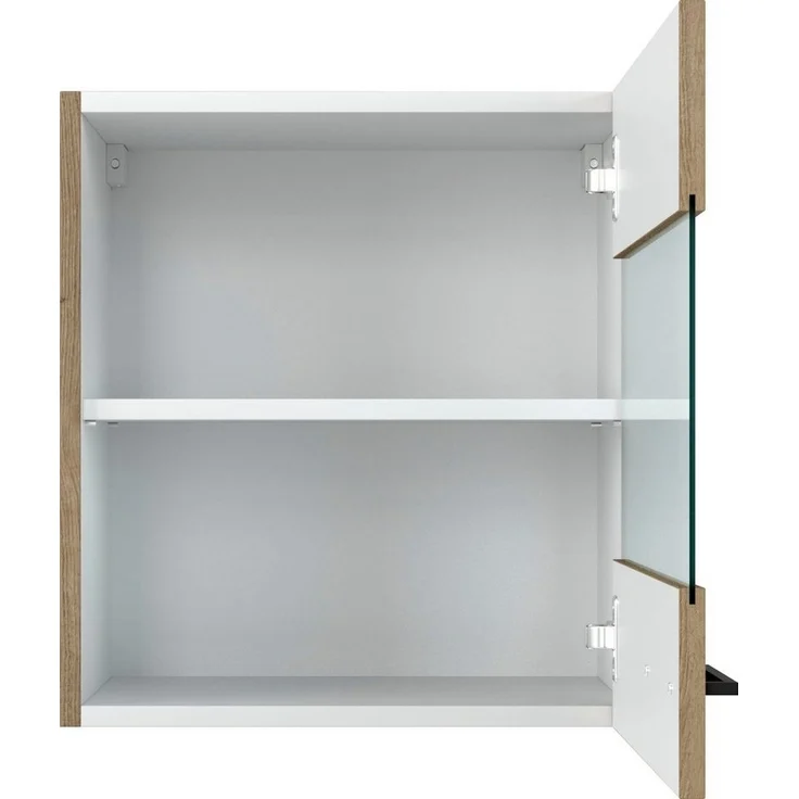 Flex-Well Glashängeschrank Cara (1-St) (B x H x T) 50 x 54,8 x 32 cm, mit Stollenglastür – Bild 2