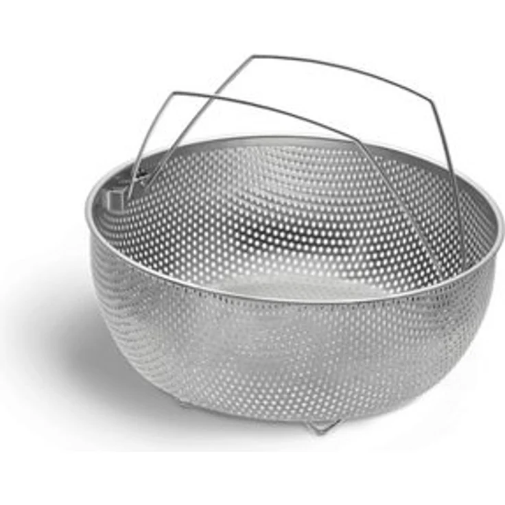 Springlane Dampfgareinsatz aus Edelstahl 21cm ⌀ - für Schnellkochtöpfe & Kochtöpfe – Bild 4