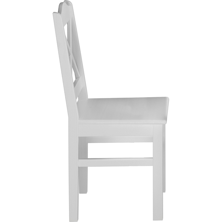 Esszimmergruppe mit Tisch und 2 Stühle Kiefer Massivholz waschweiß 90.70-50 C W-Set 20 – Bild 7