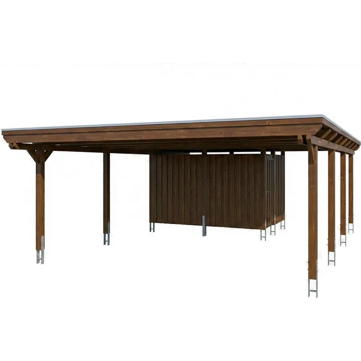 Skan Holz Emsland | Holz Doppelcarport mit