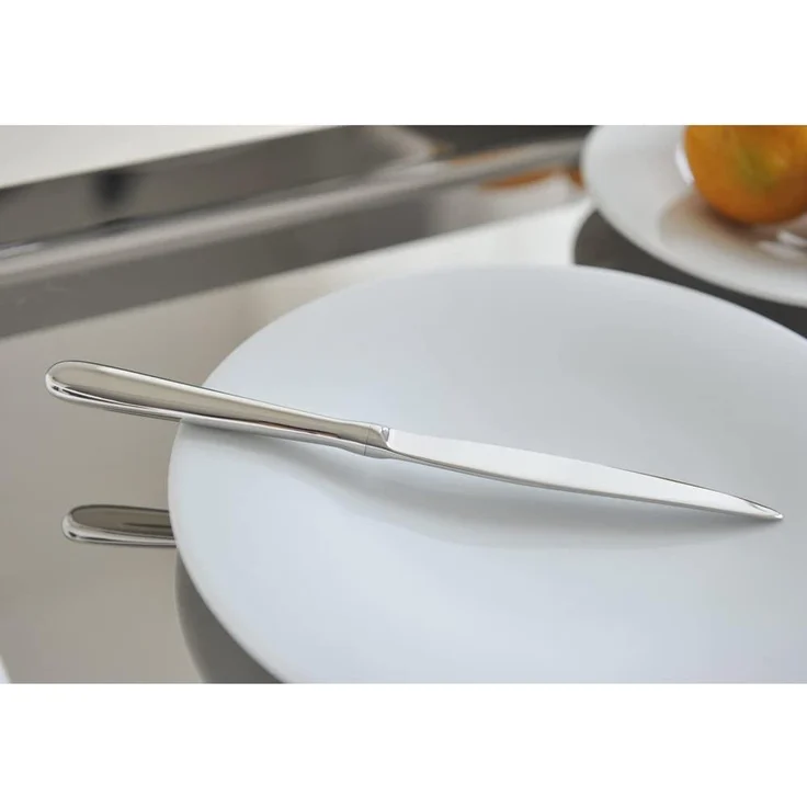 Alessi 6 Stück Dessertmesser CACCIA – Bild 3