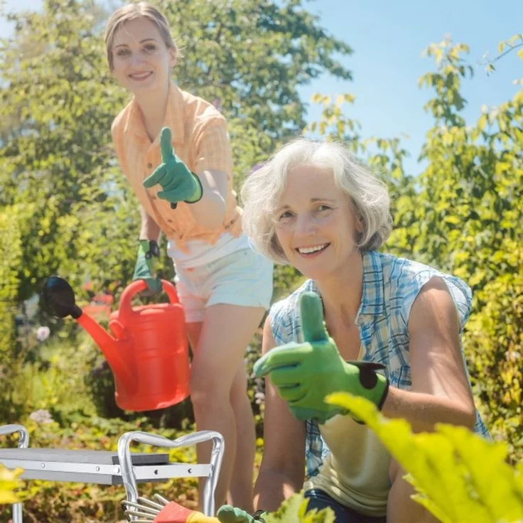 Relaxdays Kniebank für den Garten – Bild 5