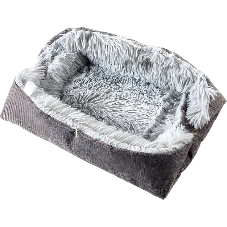 Pettimania Hundebett grau, 61 x 51 cm