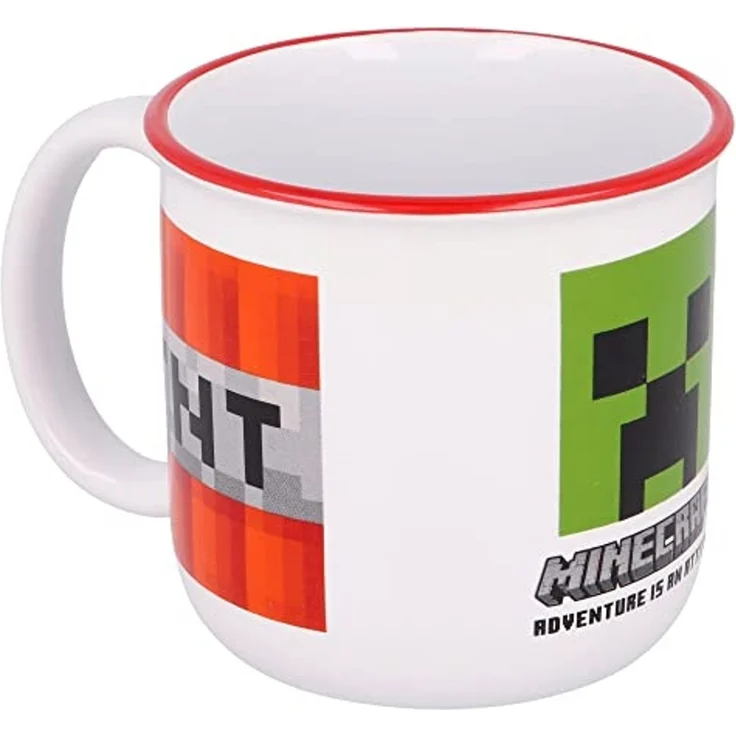 Minecraft TNT Becher Keramik Tasse Tee Kaffee Becher Pott im Geschenkkarton – Bild 5