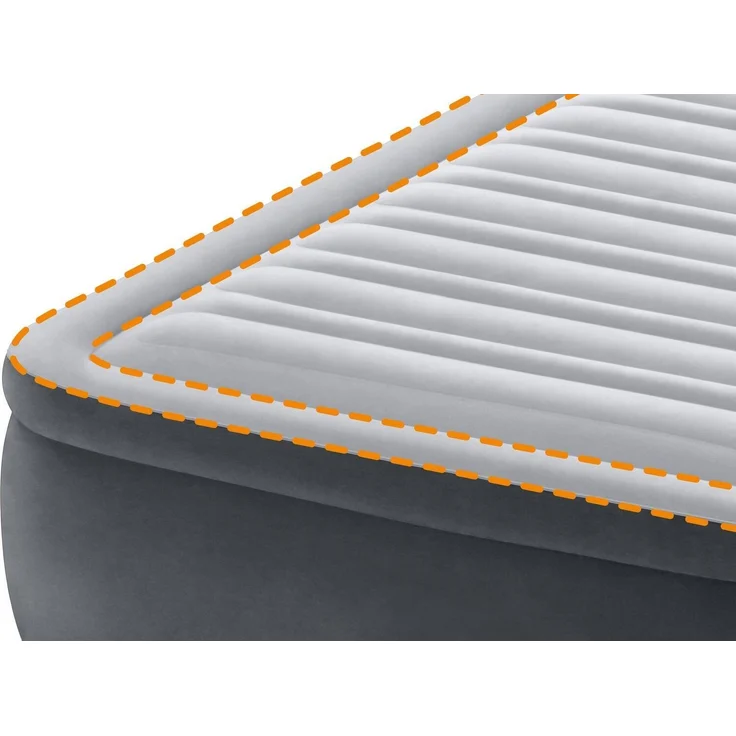 Intex 'Dura-Beam Comfort Plush High-Rise Airbed', grau, 203 x 152 x 56 cm – Bild 4