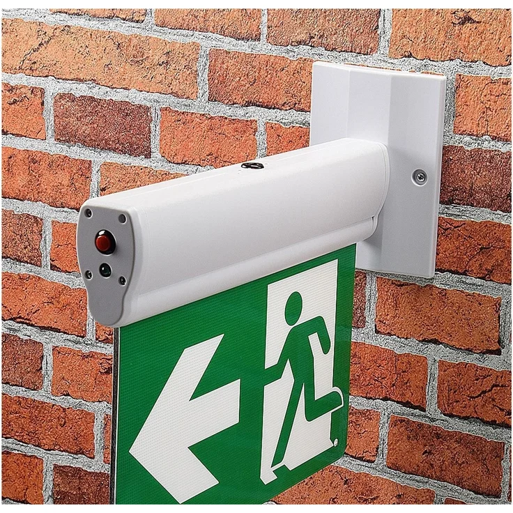 LED Fluchtwegleuchte "NL-8 Multi"Erkennungsw. 25m, IP20, Decken+Wandmont. – Bild 4