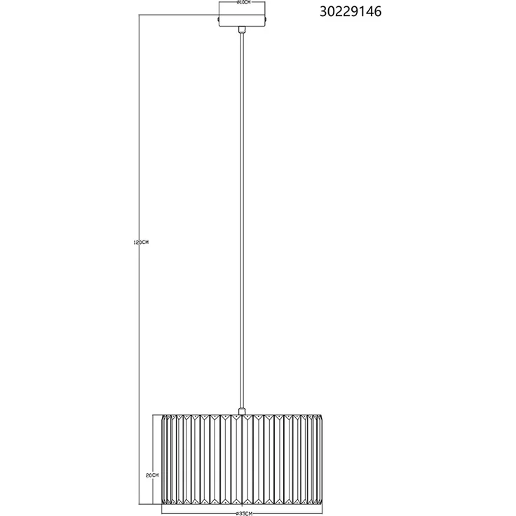 Moderne LED Pendelleuchte einflammig mit Rauchglas Kristall Ø 35cm – Bild 11