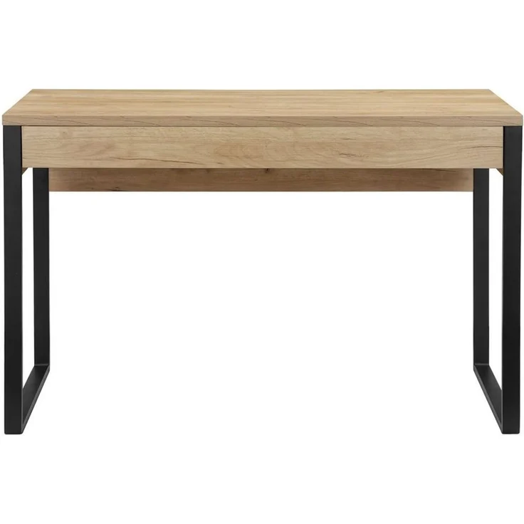 Places of Style Schreibtisch Moid, Computertisch im modernen Design, Breite 120/140/160 cm, mit Metallbeinen & Schublade – Bild 1