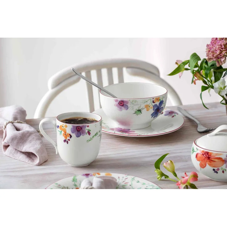 Villeroy & Boch Mariefleur Basic Frühstücks-Set 12-teilig – Bild 4