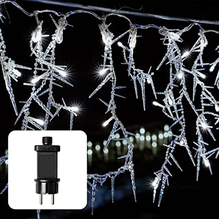 Hellum LED-Eislichtvorhang 100-tlg. außen 565140 – Bild 7