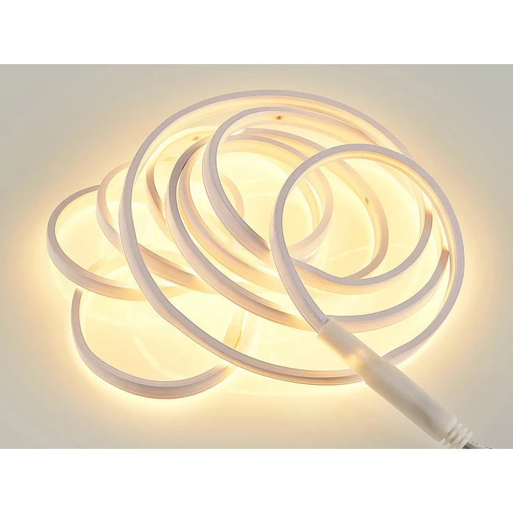 LED Streifen NEON mit Fernbedienung, RGB Farbwechsel & Dimmer - 3 Meter – Bild 2