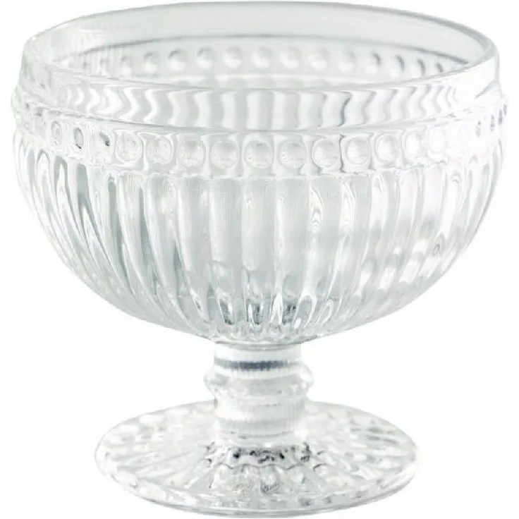 Greengate Dessertschale Alice Glas Clear GLADEBAALI0606