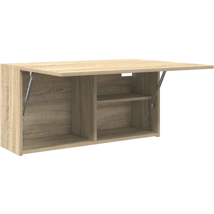vidaXL Bad-Wandschrank Sonoma-Eiche 80x25x40 cm Holzwerkstoff 860087 – Bild 5
