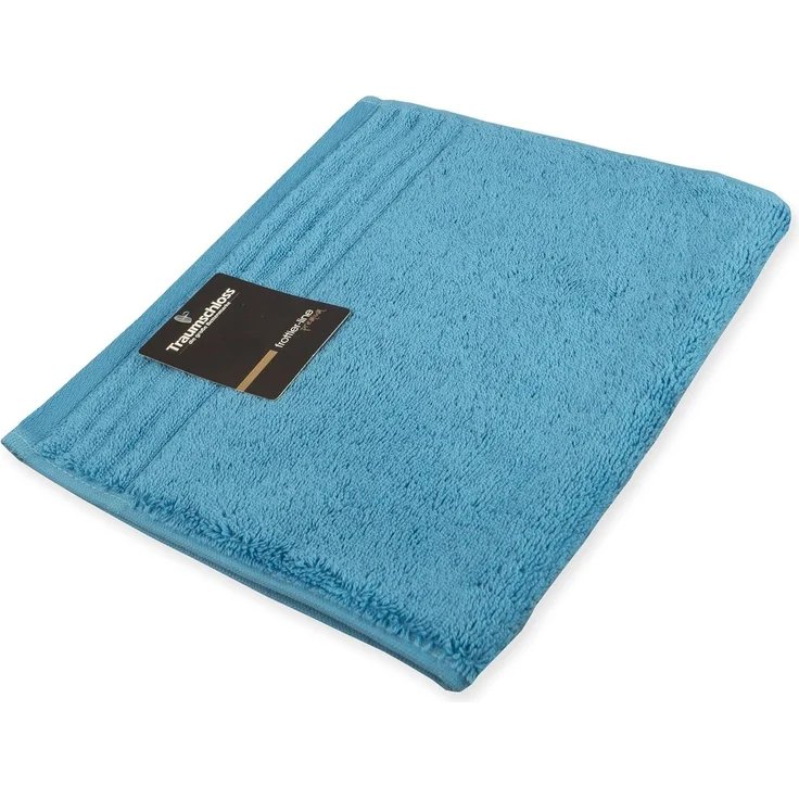 Traumschloss Gästehandtuch Premium-Line, Frottier (1-St), 100% amerikanische Supima Baumwolle mit 600g/m², Blau