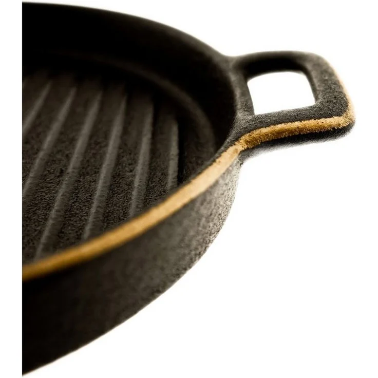 ZELLERFELD Servierteller mit Goldrand & praktischen Griffen - ø16 x 3 cm, rund, (1-tlg), Porzellan, Steinguss – Bild 2