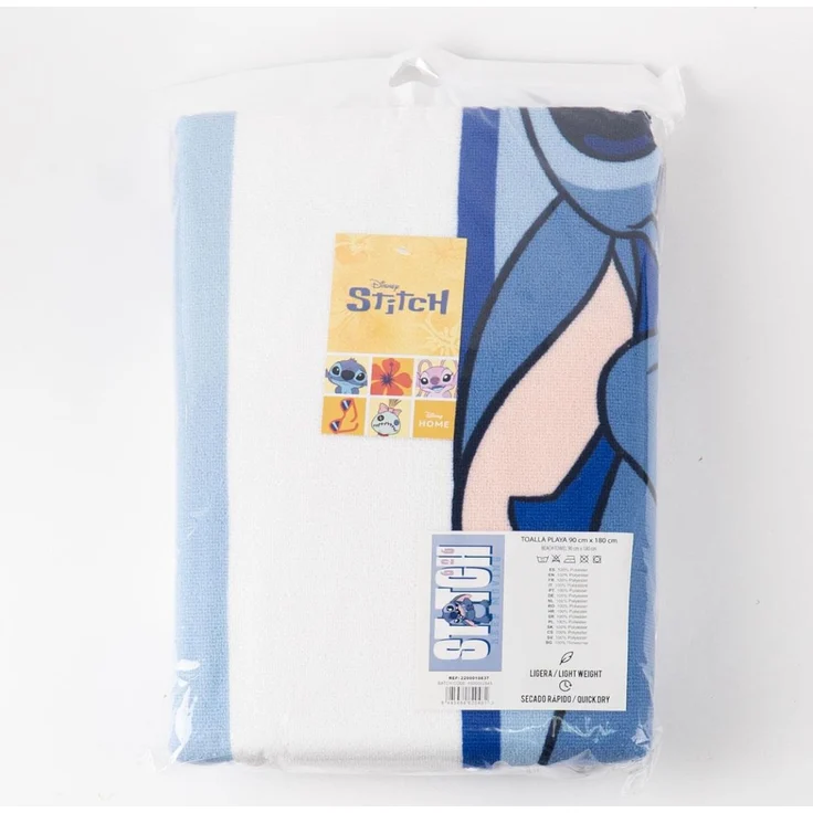 Disney Lilo und Stitch Polyester Strandtuch 90 × 180 cm 250 gsm – Bild 5