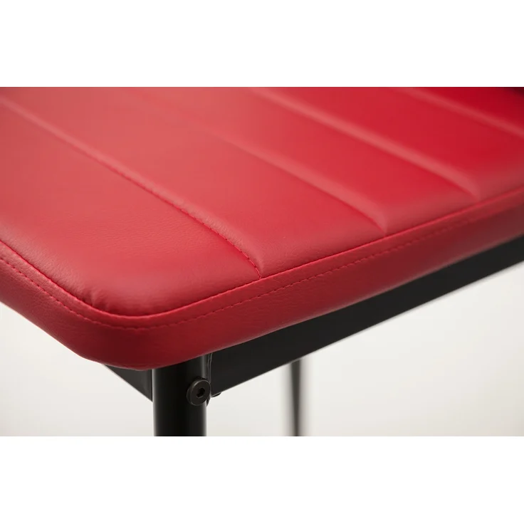 Albatros Esszimmerstühle MILANO 4er Set, Rot - Polsterstuhl mit Kunstleder-Bezug, Modernes Stilvolles Design am Esstisch - Küchenstuhl oder Stuhl Esszimmer mit hoher Belastbarkeit bis 110kg – Bild 8