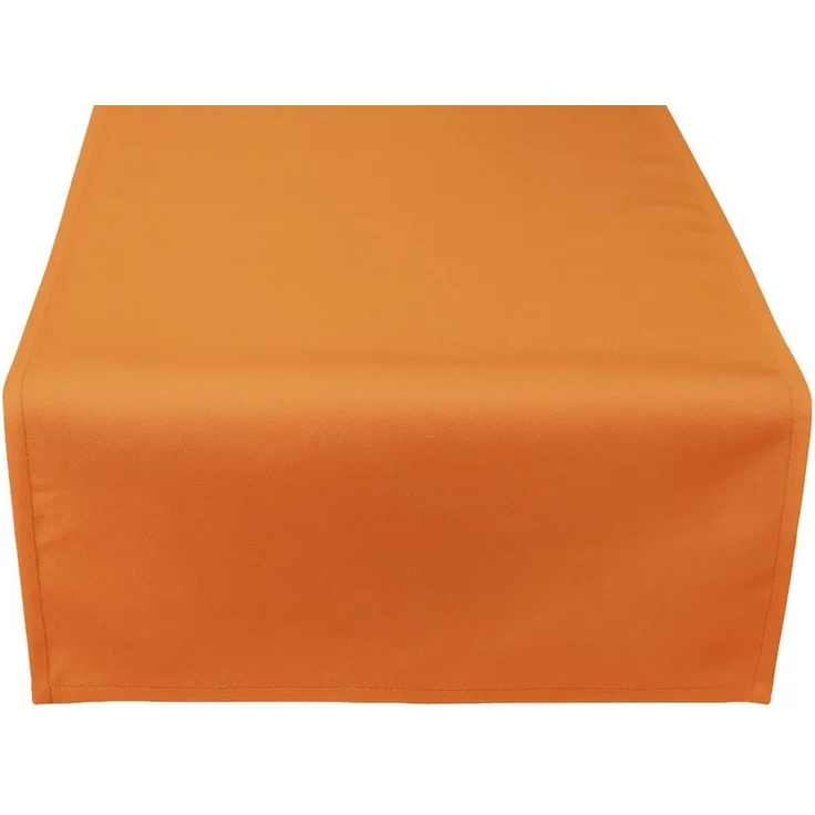 matches21 HOME & HOBBY Tischdecke Tischläufer 40x150 cm für Küche & Esstisch in Orange (1-tlg), Waschbare Mitteldecke mit Lotuseffekt – Bild 1