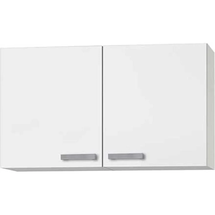 Oberschrank Optimal / Opti-Kult, Holzwerkstoff, Weiß, 100 x 58 x 35 cm – Bild 1