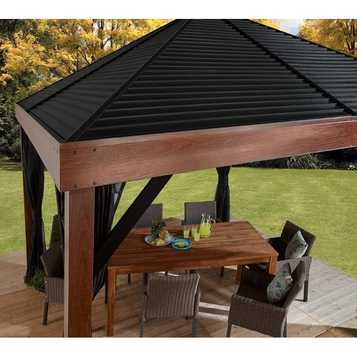 Sojag Aluminium Pavillon Valencia 1212 inkl. – Bild 8