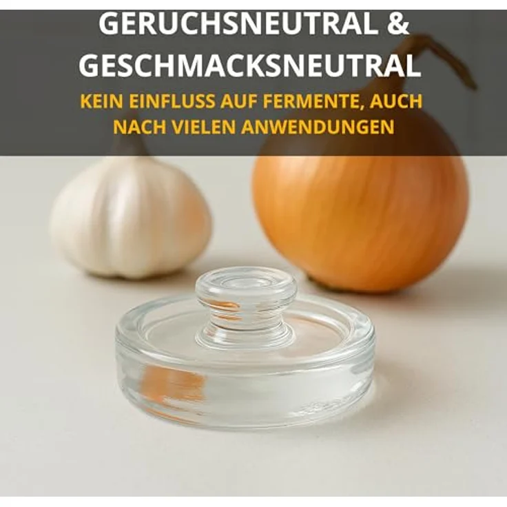 Thiru Fermentationsglas - Fermentiergewichte - Ø 7 & 8 cm - 4er- & 8er-Sets, (4-tlg) – Bild 6