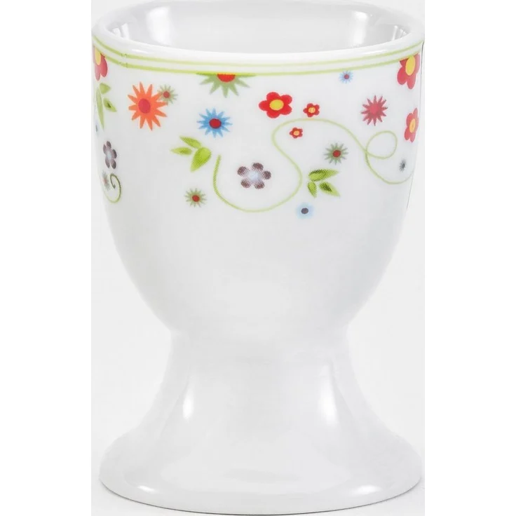 van Well Eierbecher Vario, (Set, 6-tlg, 6 Eierbecher), Porzellan, spülmaschinen- und mikrowellengeeignet – Bild 1