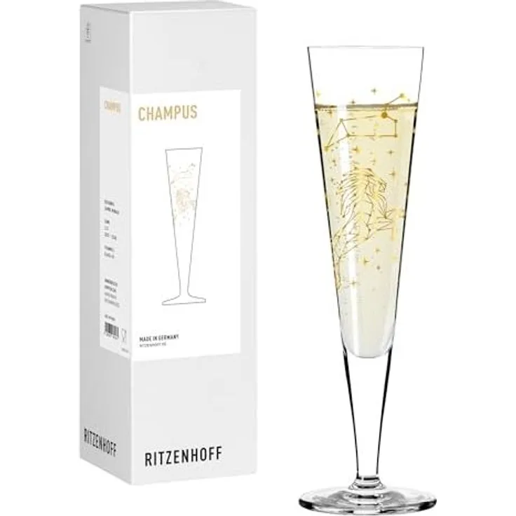Ritzenhoff Astrologie Champagner 6 Löwe Z. Mubaza H25