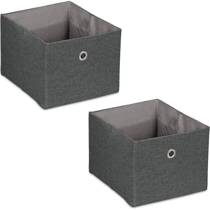 Relaxdays Aufbewahrungsbox im 2er Set – Bild 1