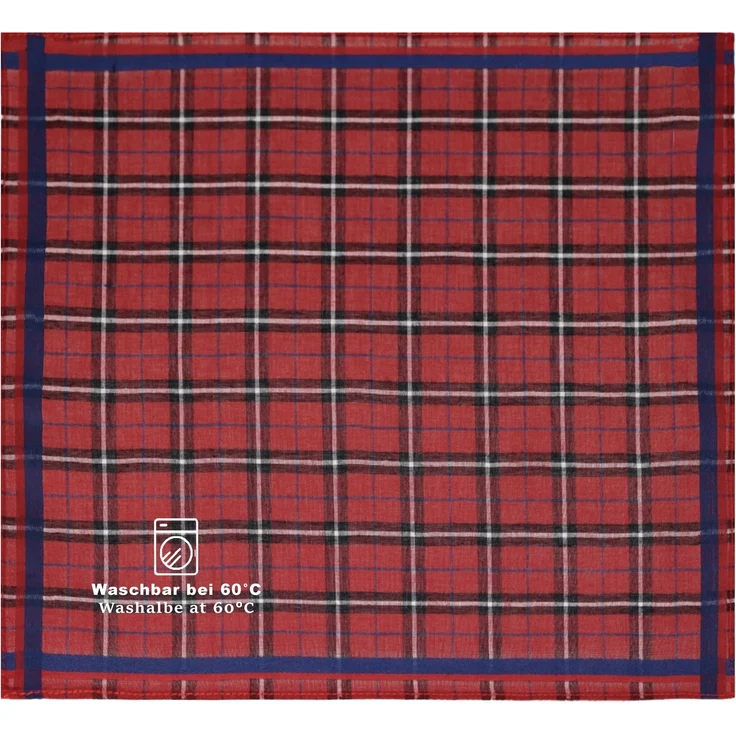 Betz Taschentuch 12 Stück Damen Stoff Taschentücher Paloma III Größe 30x30 cm, (Set, 12-St. Set, Dessin 9), 100% Baumwolle, Dessin 9 – Bild 3