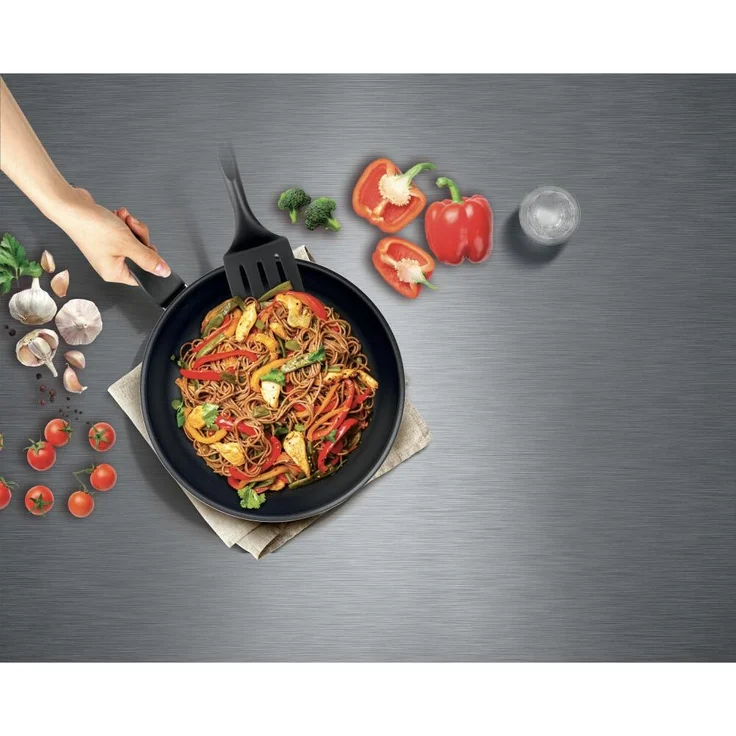 Tefal 'XL Force' Wokpfanne, Aluminium schwarz, Ø 28 cm – Bild 2