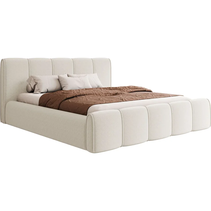 Polsterbett Lewis (Farbe: Kronos 38, Größe: 200x200) – Bild 1