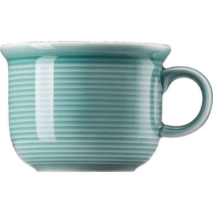 Espresso-Obertasse Trend Colour Ice Blue Thomas Porzellan Espressotasse - Mikrowelle geeignet, Spülmaschinenfest
