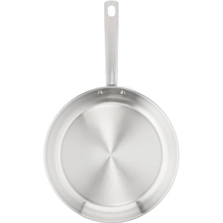 Tefal Virtuoso Pfanne E49204 | 24 cm | 10 Jahre Garantie | hochwertiger Premium-Edelstahl | Induktionsgeeignet | Anbraten | Rezepte – Bild 3