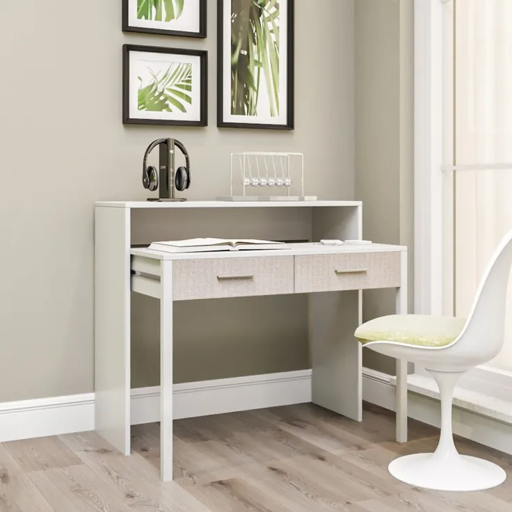 Skye Decor 'My Desk' Schreibtisch, Weiß, 99 x 88 x 66 cm