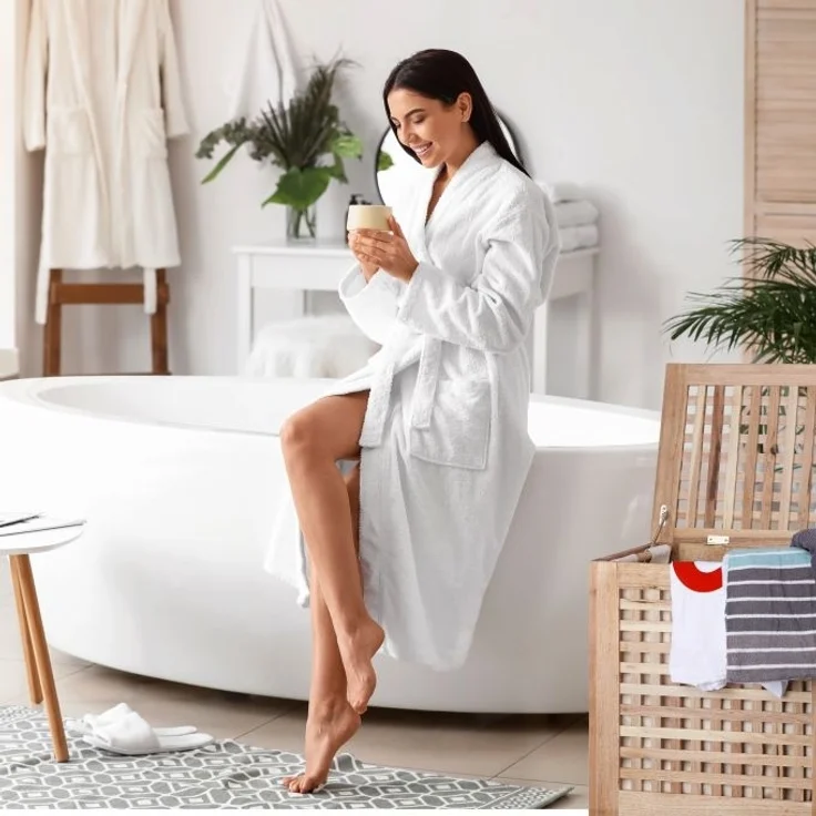 Wäschetruhe Walnuss – Bild 3