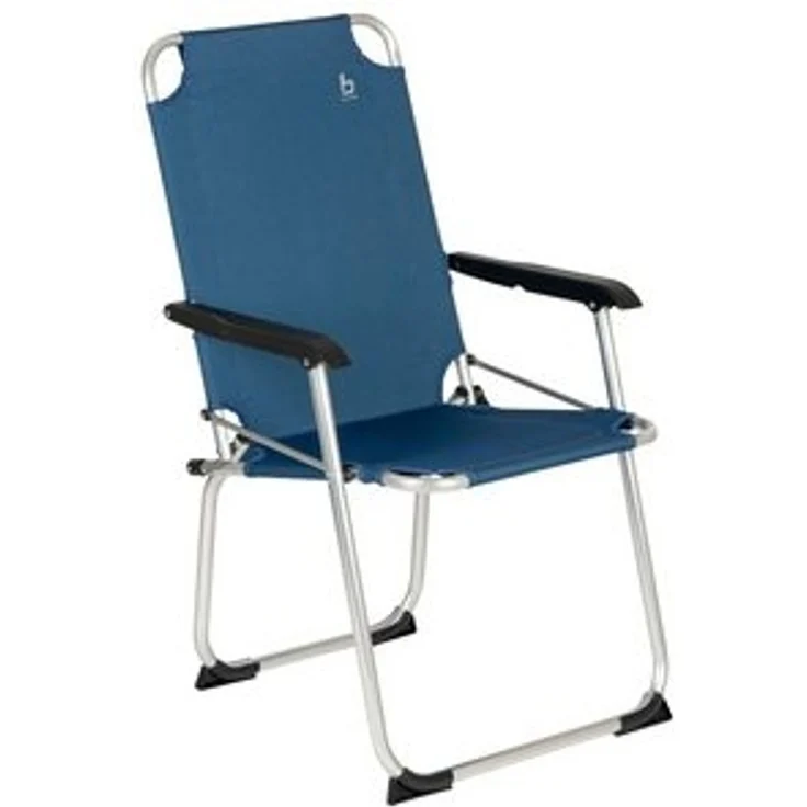 BO-CAMP Alu Camping Klappstuhl blau – Bild 6