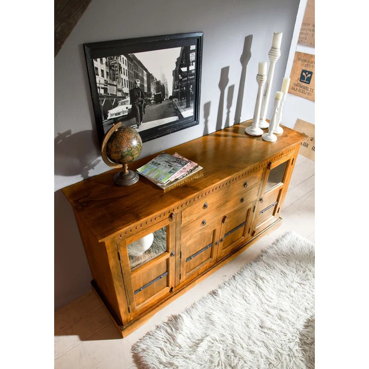 Sideboard Akazie 181x50x100 honig lackiert OXFORD #0453 – Bild 5