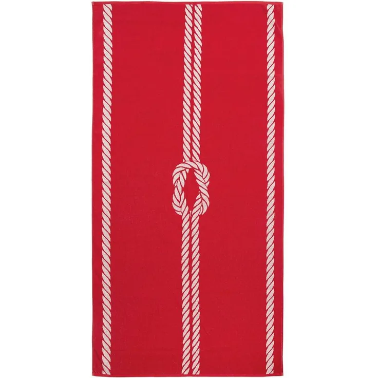 ZOLLNER Strandtuch, Glattvelours (1-St), 100x200 cm, 100% Baumwolle, vom Hotelwäschespezialisten