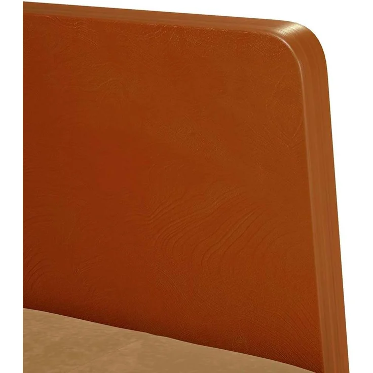 vidaXL Sessel mit Armlehnen Braun 55 cm Samt 4100598 – Bild 5